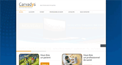 Desktop Screenshot of carvadys.com